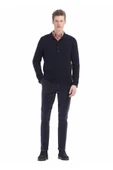Erkek Kadife Boyfriend Pantolon , Slim Fit Rahat Kesim Beli Bağlamalı Yan Cepli Jogger Pantolon - 7