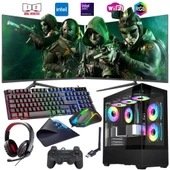 i5 14400F 16GB DDR4 1TB m2 12GB ARC B580 Çift 24" Monitörlü Oyun Bilgisayarı (Gaming SET) thumbnail 1