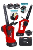 DAFLONG YENİ NESİL KÖMÜRSÜZ MOTOR 10 İNÇ YAĞLAMALI 10 PİLLİ BATARYA+HIZLI ŞARJ İSTASYONLU DAL BUDAMA - 2
