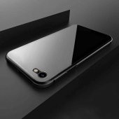 Apple iPhone SE 2020 Kılıf Zore Devrim Mıknatıslı Cam Kapak - 3