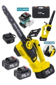 DAFLONG YENİ  KÖMÜRSÜZ MOTOR 10 İNÇ YAĞLAMALI 10 PİLLİ BATARYA+HIZLI ŞARJ İSTASYONU DAL BUDAMA-S - 1