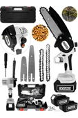 DAFLONG 10 PİLLİ KÖMÜRSÜZ OTOMATİK YAĞLAMALI E-TECH DAL BUDAMA MAKİNASI 2 ZİNCİR 2 PALA-BYZ - 2