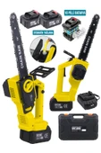 DAFLONG YENİ  KÖMÜRSÜZ MOTOR 10 İNÇ YAĞLAMALI 10 PİLLİ BATARYA+HIZLI ŞARJ İSTASYONU DAL BUDAMA-S - 2