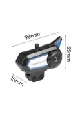 Bt31 Yeni Sürüm 1.000 Mah Batarya Intercom Motor Kurye Kask Kulaklık 5.0 Bluetooth - 5