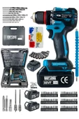 DAFLONG Pro Özel Seri Kömürsüz 84 Parça Şarjlı Matkap-mvı - 1