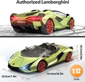 Miebely Lamborghini 1:12 Ölçekli Uzaktan Kumandalı Araba - 8