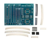 Smd Lehim Öğrenme Seti 77 Parça  Smt Elektronik Eğitim Kiti Deney Pratikleme Kartı Qfp44 Sop16 0402 0603 0805 Direnç Melf Diyot Sot23 Transistör - 5