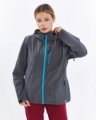 Mapamyumco Windbreaker Kadın Ceket-FÜME thumbnail 3