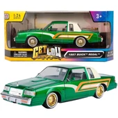 Motormax 1987 Regal 3.8 SFI Turbo Yeşil Metalik Pres Döküm Model Araba - 1
