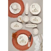 Porser Porselen Faylinn Fulya 14 Parça Kahvaltı Takımı FLY14KAHPRS1059 - 1