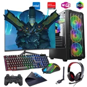 i5 14400F 16GB DDR4 1TB m2 8GB RX580 24" Monitörlü Oyun Bilgisayarı (Gaming SET) thumbnail 1