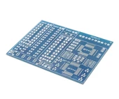 Smd Lehim Öğrenme Seti 77 Parça  Smt Elektronik Eğitim Kiti Deney Pratikleme Kartı Qfp44 Sop16 0402 0603 0805 Direnç Melf Diyot Sot23 Transistör - 7