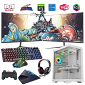 i5 14400F 16GB DDR4 1TB m2 8GB RTX3050 Çift 24" Monitörlü Oyun Bilgisayarı (Gaming SET) thumbnail 1