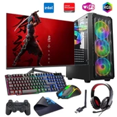 i5 13400F 16GB DDR4 1TB m2 8GB RX580 24" Monitörlü Oyun Bilgisayarı (Gaming SET) thumbnail 1
