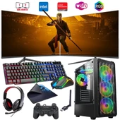 i5 14400F 16GB DDR4 1TB m2 8GB RX580 Çift 24" Monitörlü Oyun Bilgisayarı (Gaming SET) thumbnail 1