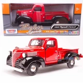Motormax American Klasik 1941 Plymouth Pikap Pres Döküm Model Araba - 1