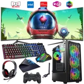 i7 13700F 16GB DDR4 1TB m2 8GB RX580 Çift 24" Monitörlü Oyun Bilgisayarı (Gaming SET) thumbnail 1