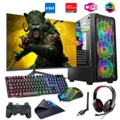i7 14700F 16GB DDR4 1TB m2 8GB RX580 24" Monitörlü Oyun Bilgisayarı (Gaming SET) thumbnail 1