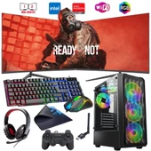 i7 14700F 16GB DDR4 1TB m2 8GB RX580 Çift 24" Monitörlü Oyun Bilgisayarı (Gaming SET) thumbnail 1