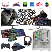 i7 14700F 16GB DDR4 1TB m2 6GB RTX3050 Çift 24" Monitörlü Oyun Bilgisayarı (Gaming SET) thumbnail 1