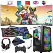 i5 13400F 16GB DDR4 1TB m2 8GB RX580 Çift 24" Monitörlü Oyun Bilgisayarı (Gaming SET) thumbnail 1