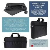 PLM Drexel 6100 15.6" Siyah Notebook Çantası - 9