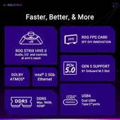 Asus Rog Strıx X670e-I Gamıng Wıfı-6e Ddr5 Hdmı Pcıe 5.0 Am5 Mıtx Anakart - 5
