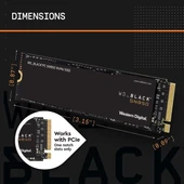 WD_BLACK 1 TB SN850 NVMe Dahili Oyun SSD Kartı - 3