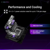 Asus Rog Strıx X670e-I Gamıng Wıfı-6e Ddr5 Hdmı Pcıe 5.0 Am5 Mıtx Anakart - 4