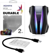ADATA HD770G 2TB RGB USB 3.2 IP68 Su Geçirmez External HDD - 9