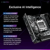 Asus Rog Strıx X670e-I Gamıng Wıfı-6e Ddr5 Hdmı Pcıe 5.0 Am5 Mıtx Anakart - 3