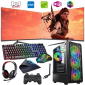 i5 12400F 16GB DDR4 1TB m2 4GB GTX1650 Çift 24" Monitörlü Oyun Bilgisayarı (Gaming SET) thumbnail 1