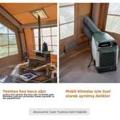 HABL 13 Kişilik 13.2m2 Su,Rüzgar ve Kar Geçirmez 600D Oxford Kumaşlı 4 Mevsim Şişme Çadır 367cm(U) 360cm(G) 220cm(Y) thumbnail 3