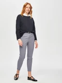 Faik Sönmez Minimalist Yüksek Bel 7/8 Kadın Pantolon - Modern ve Şık thumbnail 6