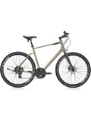 Carraro Sportive 324 28 Jant 24 Vites 44 cm Hidrolik Disk Fren Şehir Bisikleti-Mat Haki Yeşil - 1