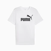 Puma Ess No.1 Logo Tee Erkek Beyaz Spor Tişört - 682532 02 - 4