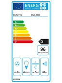 Kumtel DS6-905W Beyaz Sürgülü Aspiratör - 2