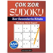 Çok Zor Sudoku Kitabı (450 Kitabı) - 1