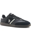 U.S.POLO ASSN SANDRO 5FX SİYAH COMFORT CASUAL ANATOMİK SPOR AYAKKABI thumbnail 1