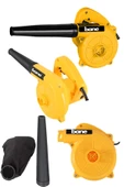Süper Güç 600 W Çift Katlı Girdap Salyangoz Tip Devir Ayarlı Elektrikli Hava Körüğü Üfleme Makinesi - 1