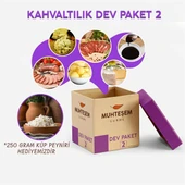 Kahvaltılık Dev Paket 2 + 250Gr Küp Peyniri Hediyeli - 1