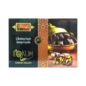Çikolata Kaplı Antep Fıstıklı Lokum 300 Gr - 1