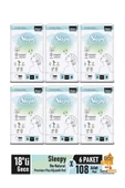 Sleepy Bio Natural Premium Plus Hijyenik Ped 18'li Gece X 6 Paket - 1