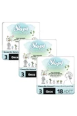 Sleepy Bio Natural Premium Plus Hijyenik Ped Gece 18 Adet x 3 Adet thumbnail 1
