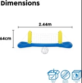 Bestway Havuz Su Voleybolu Seti 244x64cm - 4
