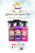 Orkide, Lotus ve Sakura 450 ml Yıkaması Zor Eşya Spreyi Yumoş ROSIE Hediye - 1