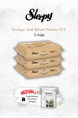 Sleepy Ecologic Yenidoğan Islak Bebek Havlusu 40'lı X 3 ve ROSIE - 1