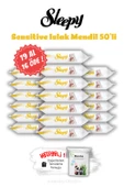 19 AL 16 ÖDE Sleepy Sensitive Islak Mendil 50'li ve ROSIE - 1