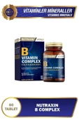 Nutraxin B Complex Vitamin 60 Kapsül - 1