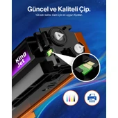 KingJET LBP-631 Set Paket - Canon Uyumlu 067 / CRG-067 Muadil Toner - 4